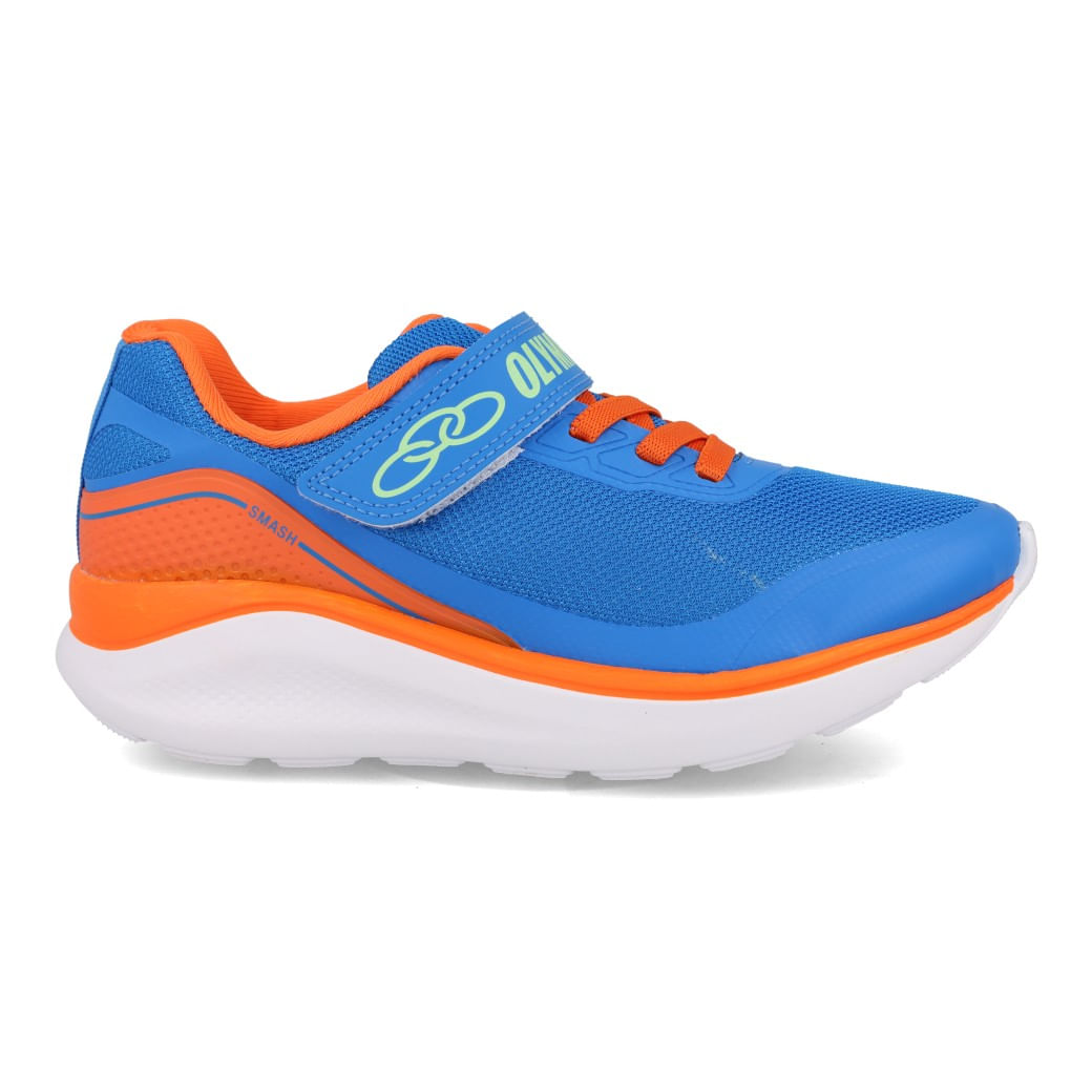 Olympikus Tenis SMASH 24-43774287-BLULRJ Azul-Laranja Sint_3_999999992622938_